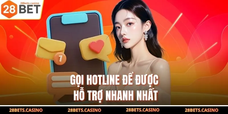 Gọi hotline để được hỗ trợ nhanh nhất